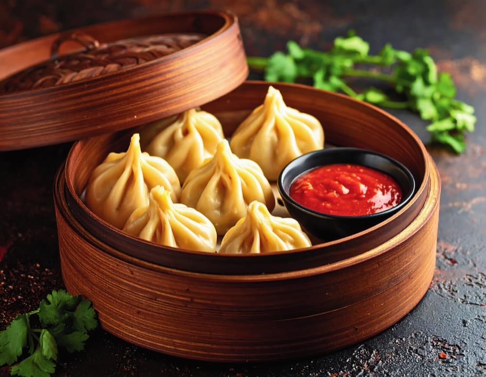 Steamed Chicken Momo